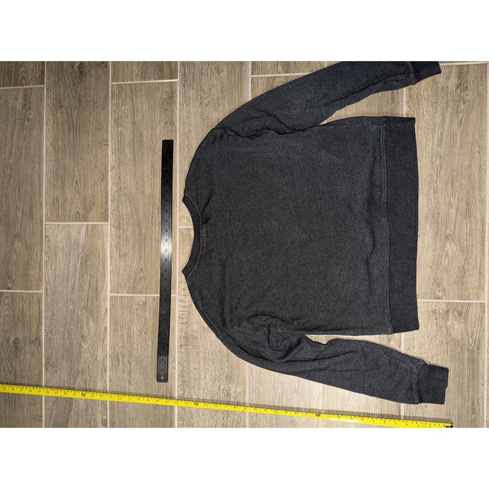 Women's Black Reebok Long Sleeve Sweatshirt Size Medium Pre-Owned - Picture 15 of 16